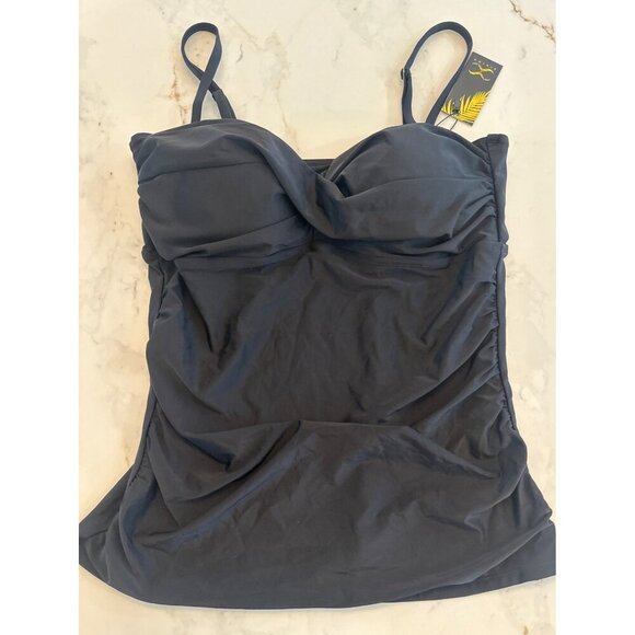 BIKINX Tankini Bathing Suit, Tummy Control, Size XXL - Picture 7 of 16